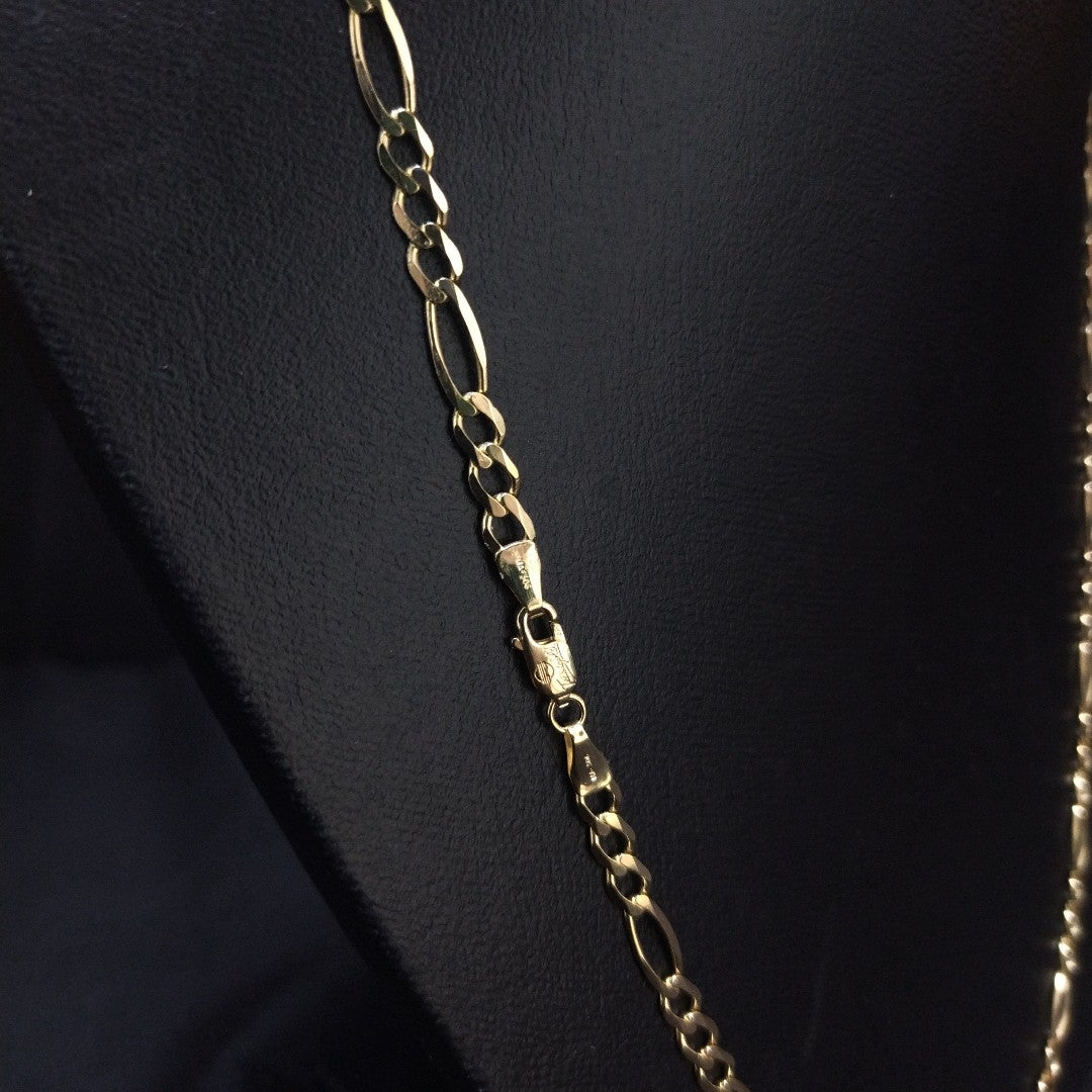CADENAS CARTIER 3 1 AMARILLA ORO 14K 12.3 (NUEVO)