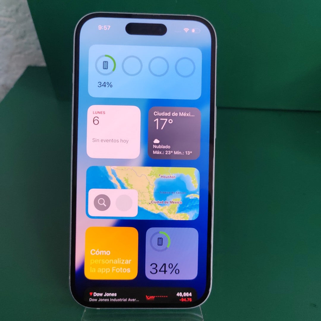 CELULAR APPLE IPHONE 15 A3089 (2023) 128 GB 6 GB RAM (SEMINUEVO)