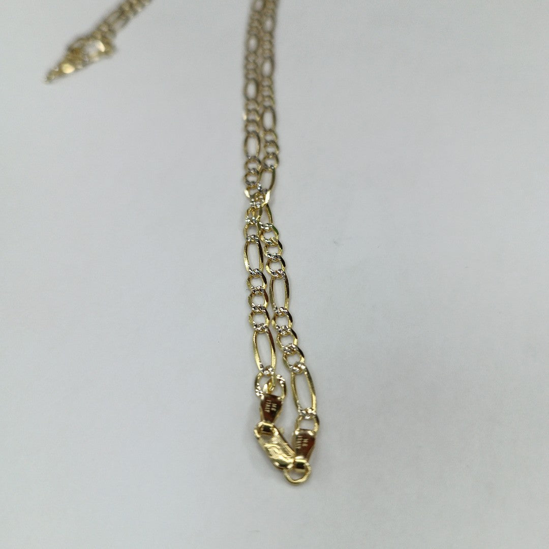 CADENAS CARTIER 3 1 DIAMANTADA ORO 14K 7.8 (NUEVO)