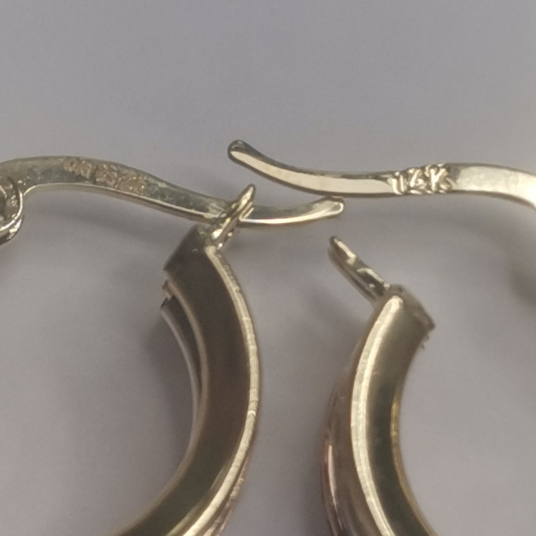 ARRACADAS ORO 14K 2.7 (NUEVO)