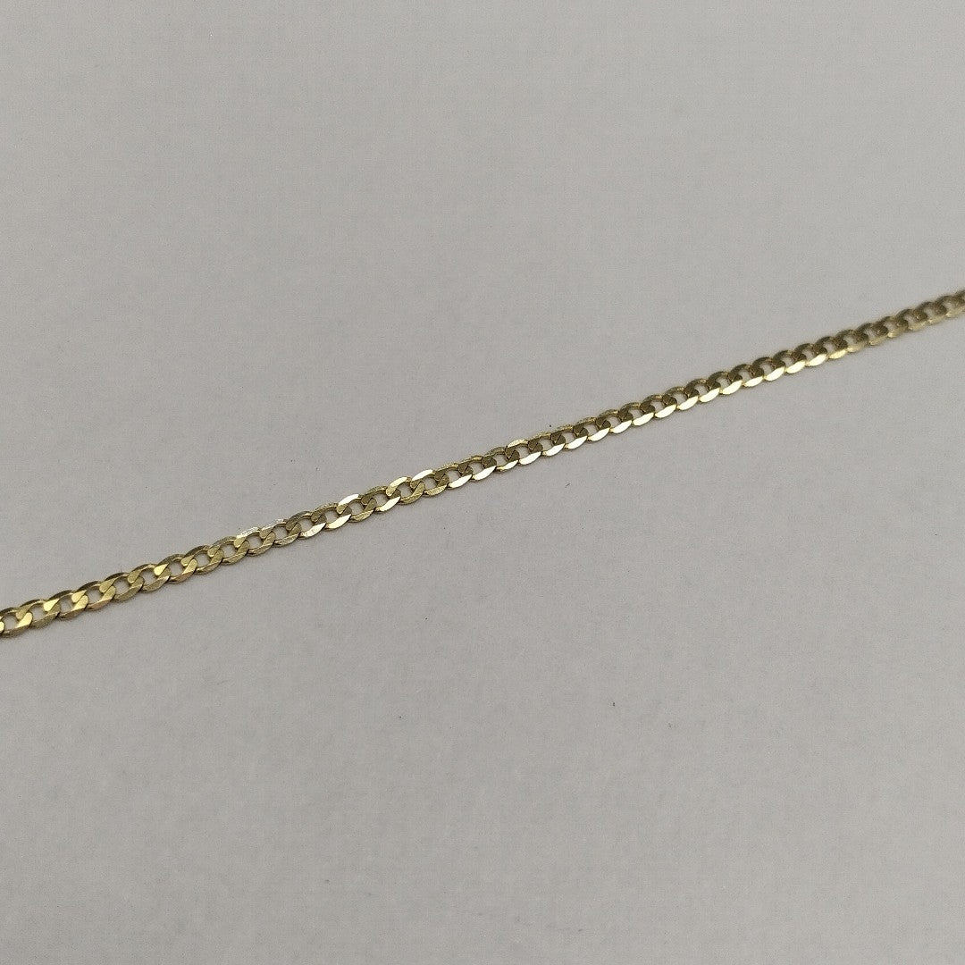 CADENAS BARBADA AMARILLA ORO 14K 1.8 (NUEVO)