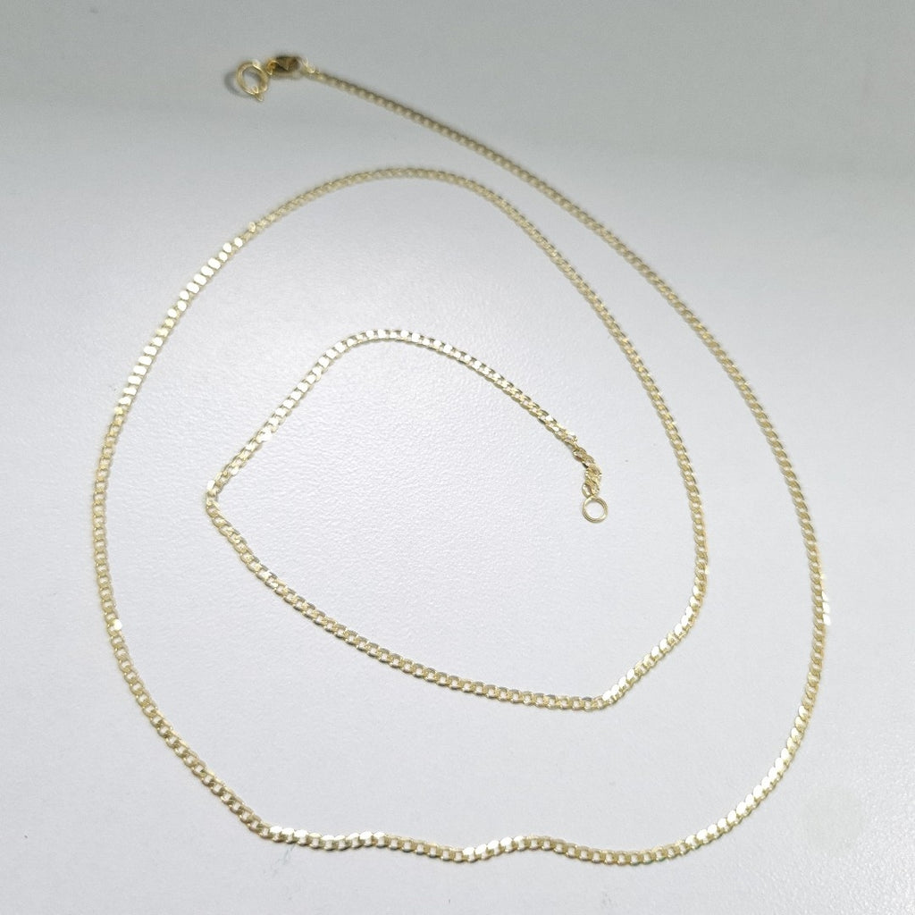 CADENAS BARBADA AMARILLA ORO 14K 1.8 (NUEVO)