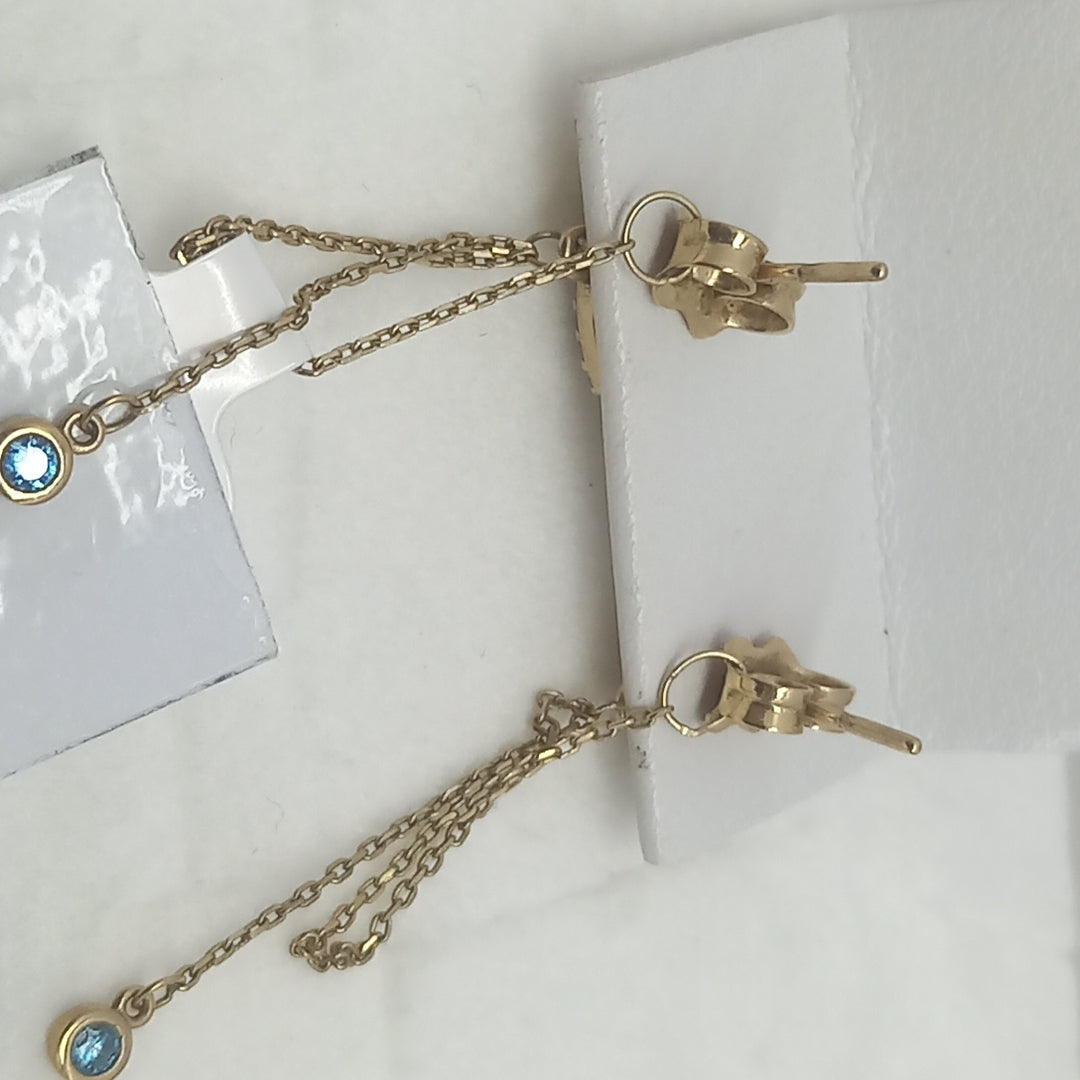 ARETES PAR ORO 10 K 1,50 GRMS (SEMINUEVO)