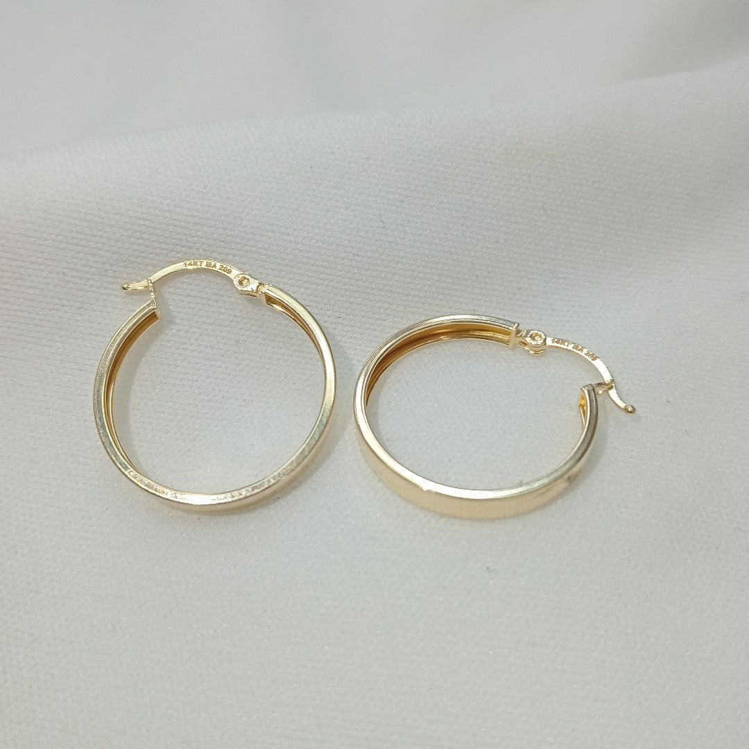 ARRACADAS ORO 14K 1.9 (NUEVO)
