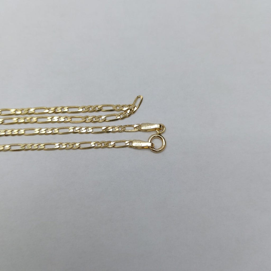 CADENAS CARTIER 3 1 AMARILLA ORO 14K 3.3 (NUEVO)