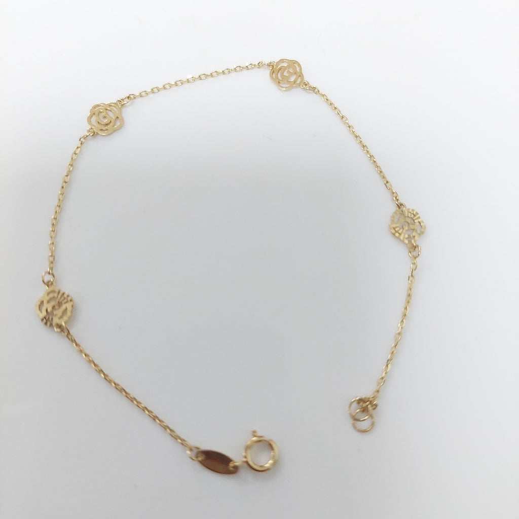 PULSERAS DAMA ORO 14K 1.2 (NUEVO)