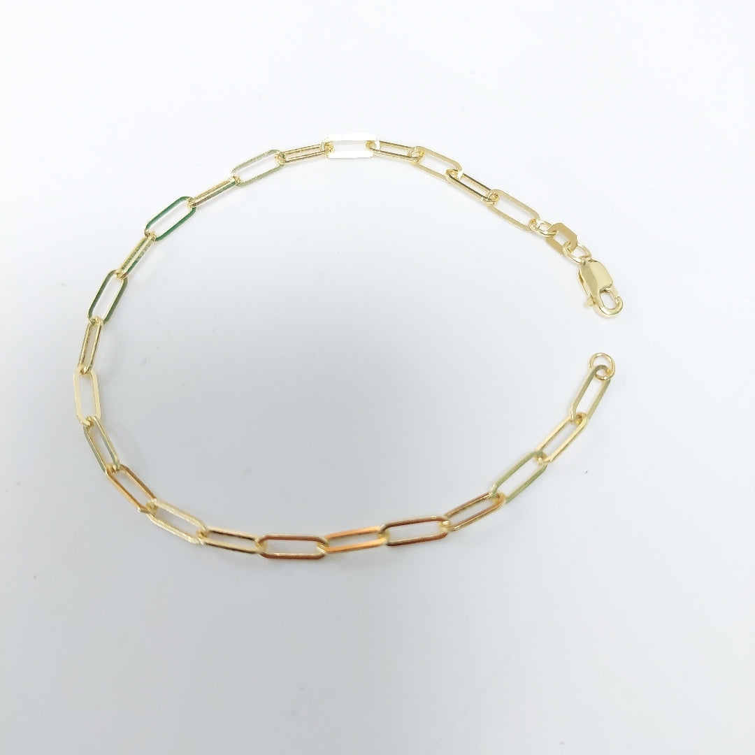 PULSERAS CABALLERO ORO 14K 3.7 (NUEVO)