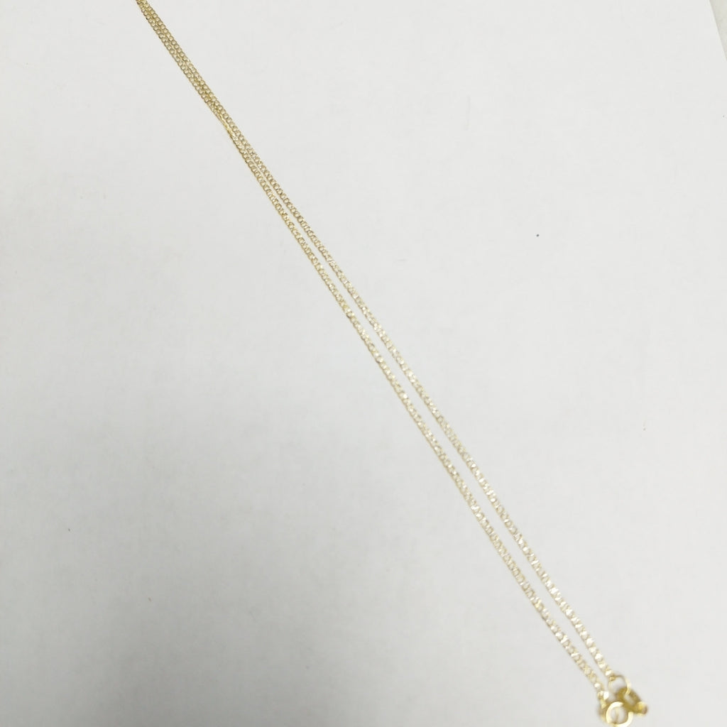 CADENAS BARBADA DIAMANTADA ORO 14K 2.3 (NUEVO)