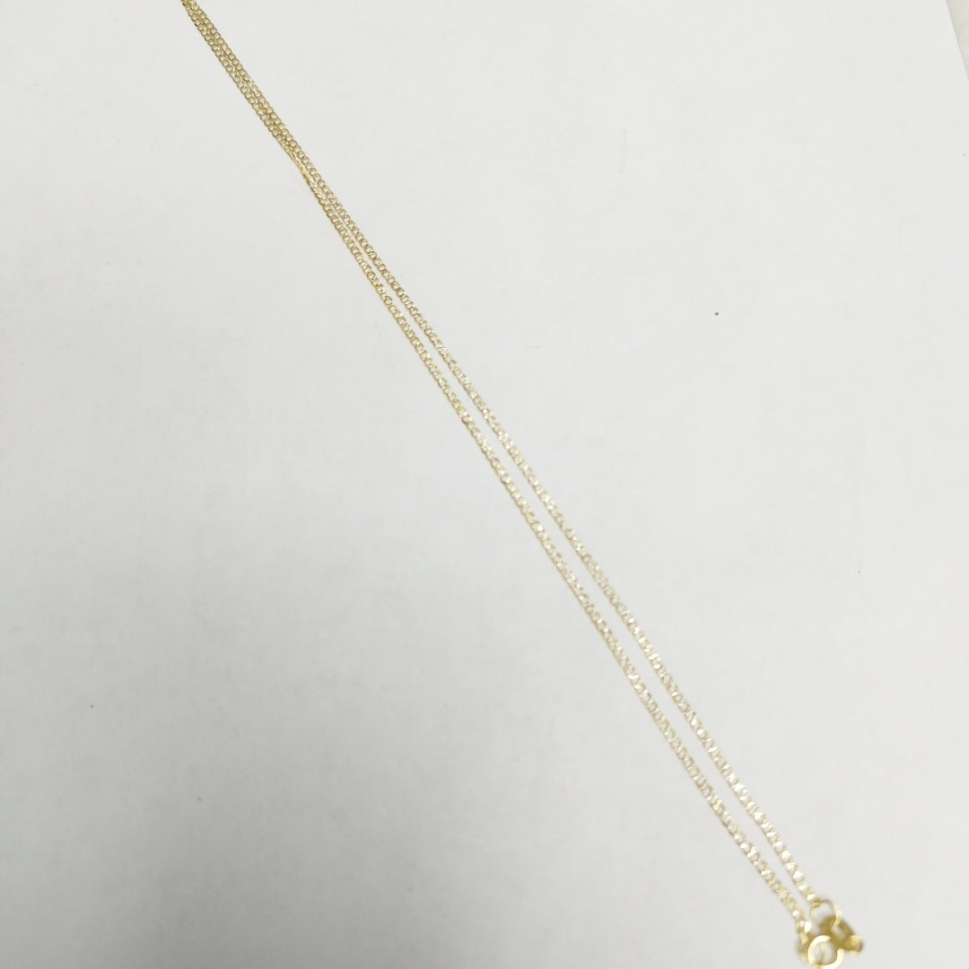 CADENAS BARBADA DIAMANTADA ORO 14K 2.3 (NUEVO)
