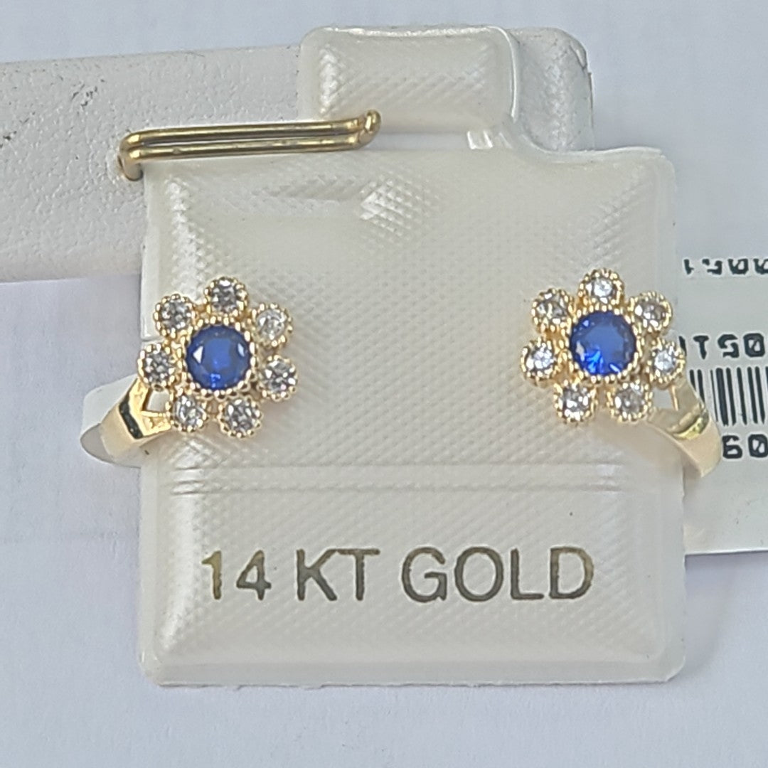 BROQUELES ORO 14K 1.4 (NUEVO)