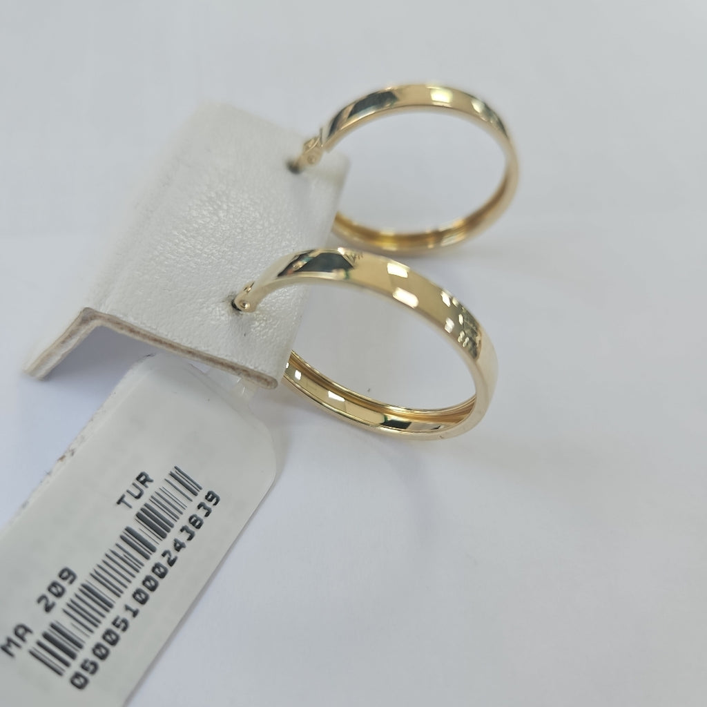 ARRACADAS ORO 14K 1.8 (NUEVO)
