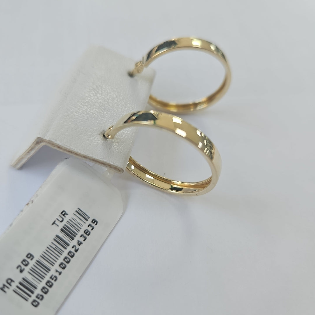 ARRACADAS ORO 14K 1.8 (NUEVO)