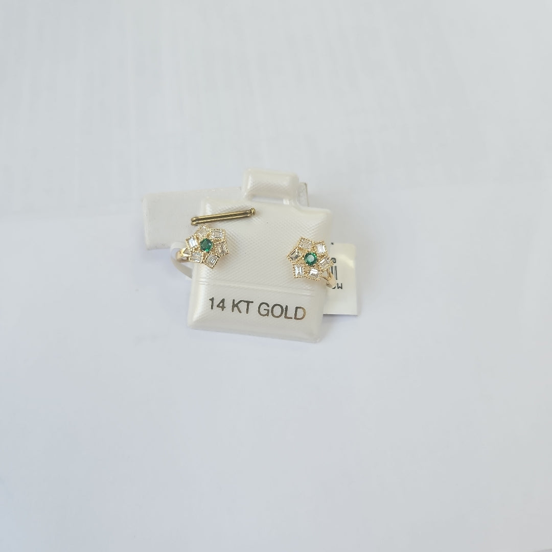BROQUELES ORO 14K 1.3 (NUEVO)