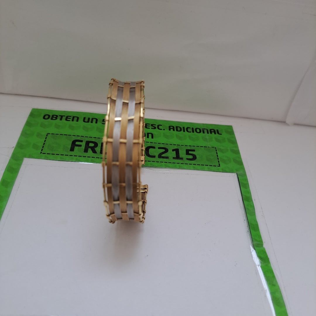 PULSERA RIGIDA ORO 14 K 18,00 GRMS (SEMINUEVO)
