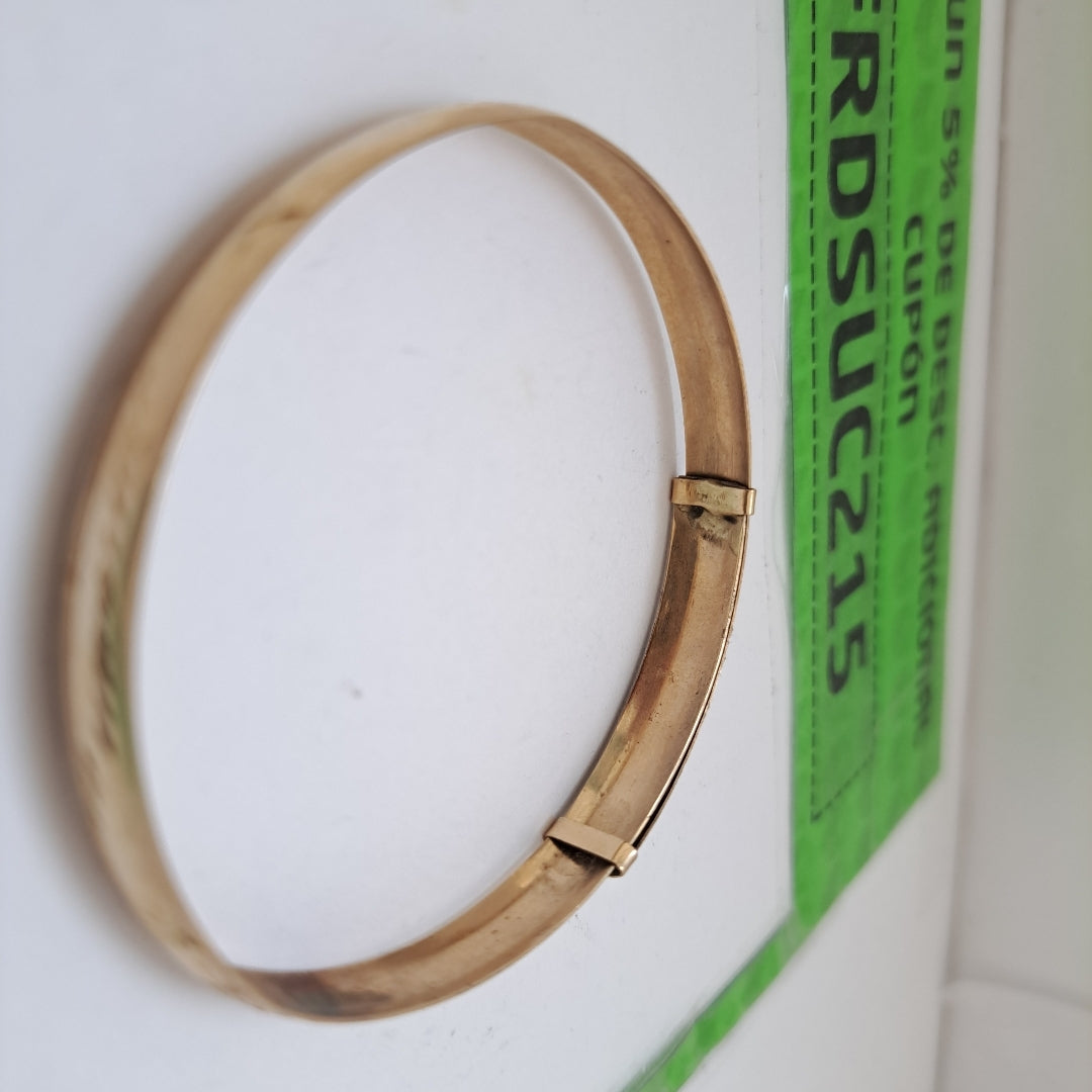 BRAZALETE. ORO. 10 K 6.8 GRMS (SEMINUEVO)