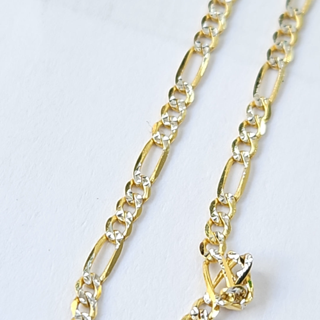 CADENAS CARTIER 3 1 DIAMANTADA ORO 14K 1.9 (NUEVO)