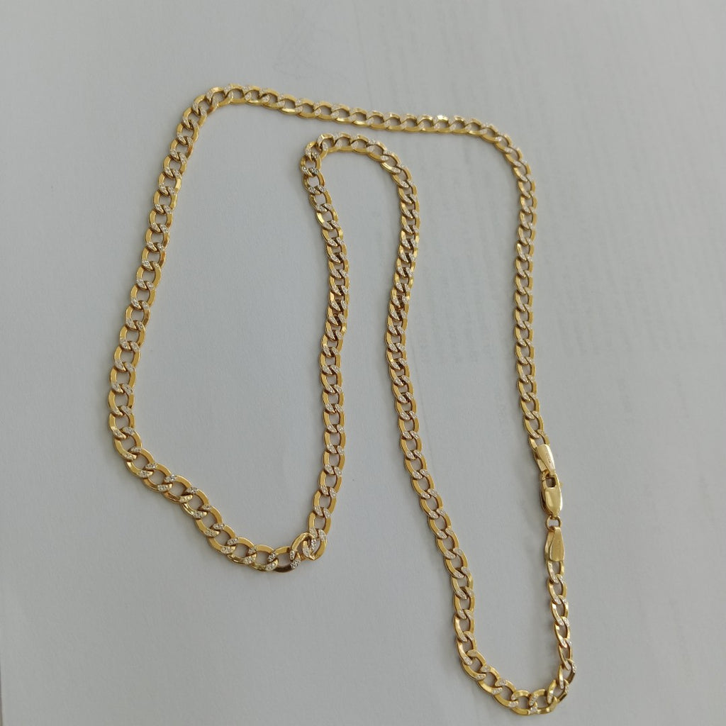 CADENA. ORO, RODIADO 10 K 8 GRMS (SEMINUEVO)