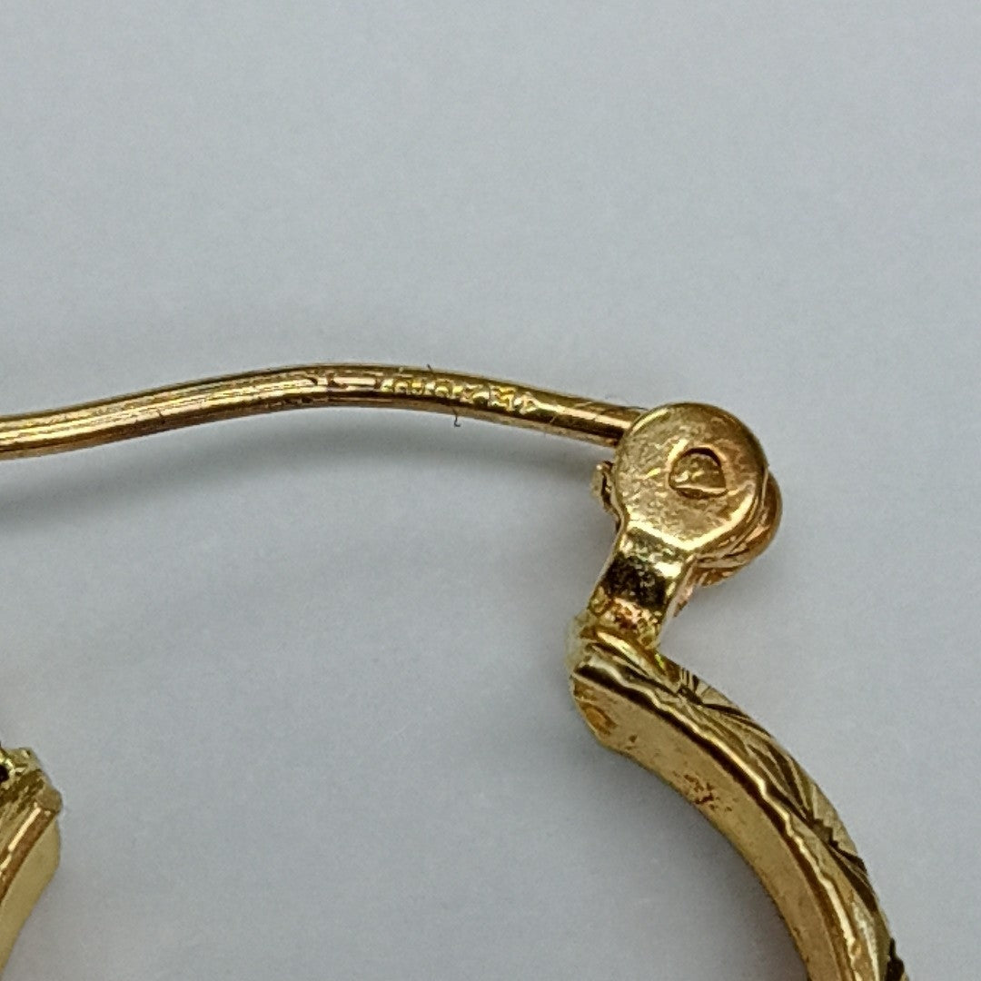 ARRACADAS PAR. ORO. 10 K 1.5 GRMS (SEMINUEVO)