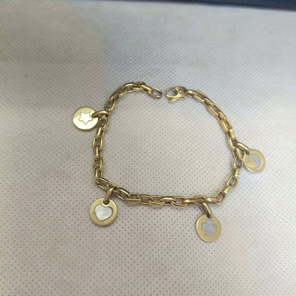 PULSERA. ORO. 18 K 12.9 GRMS (SEMINUEVO)