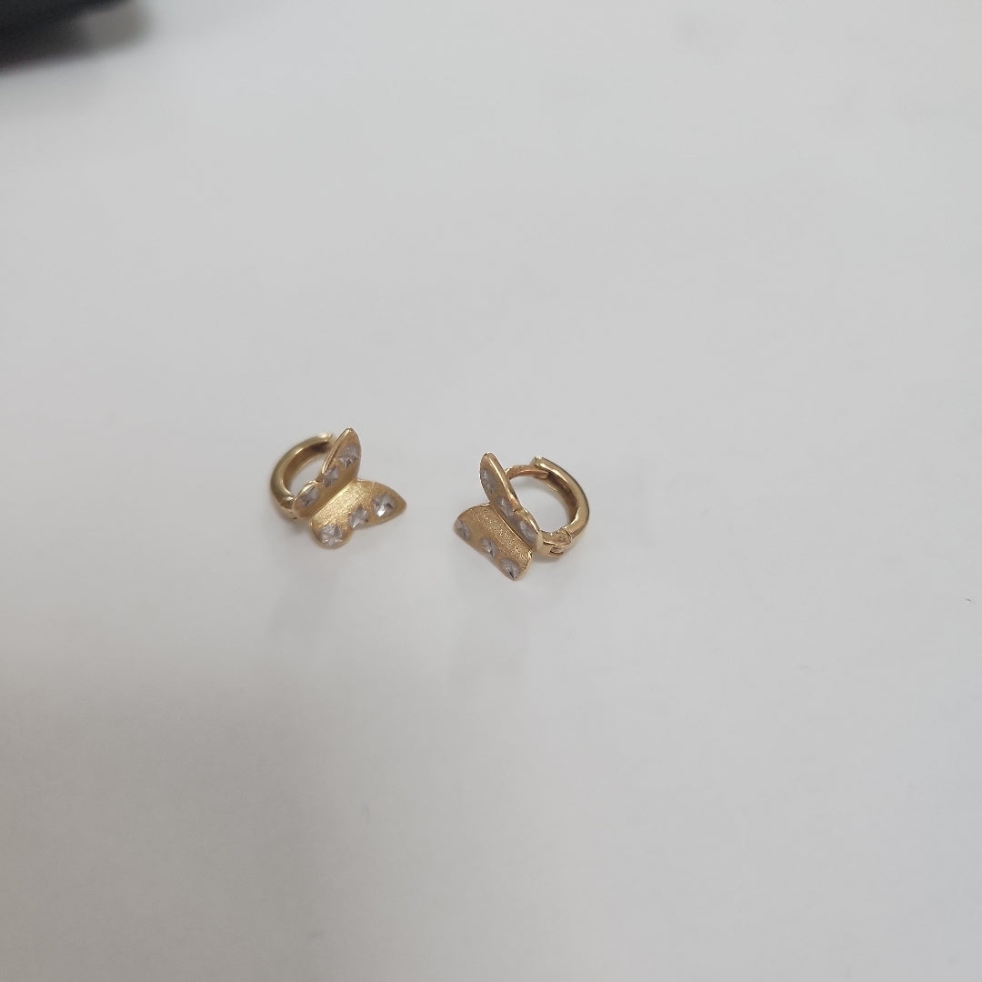 ARETES PAR. ORO. 14 K 1.8 GRMS (SEMINUEVO)