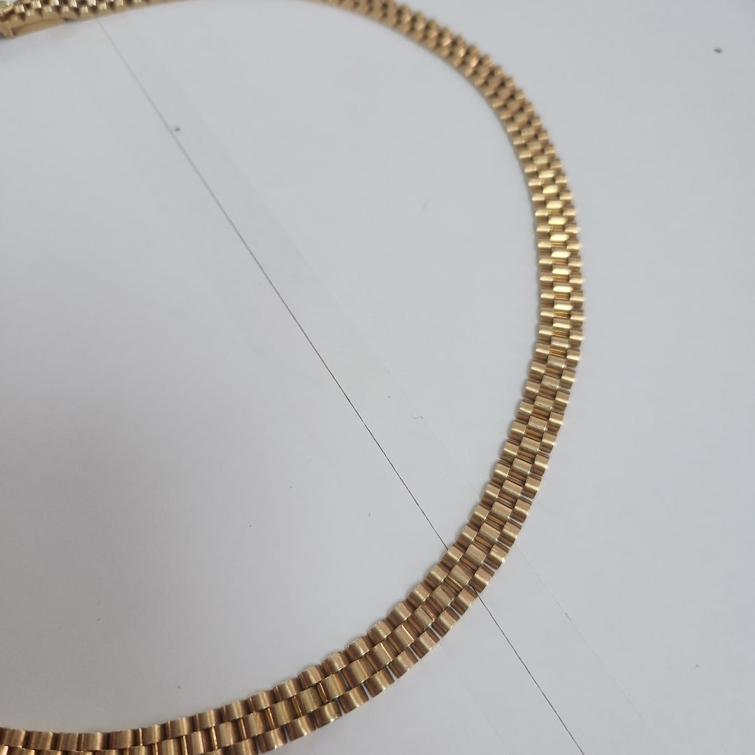 GARGANTILLA. ORO. 14 K 63.6 GRMS (SEMINUEVO)