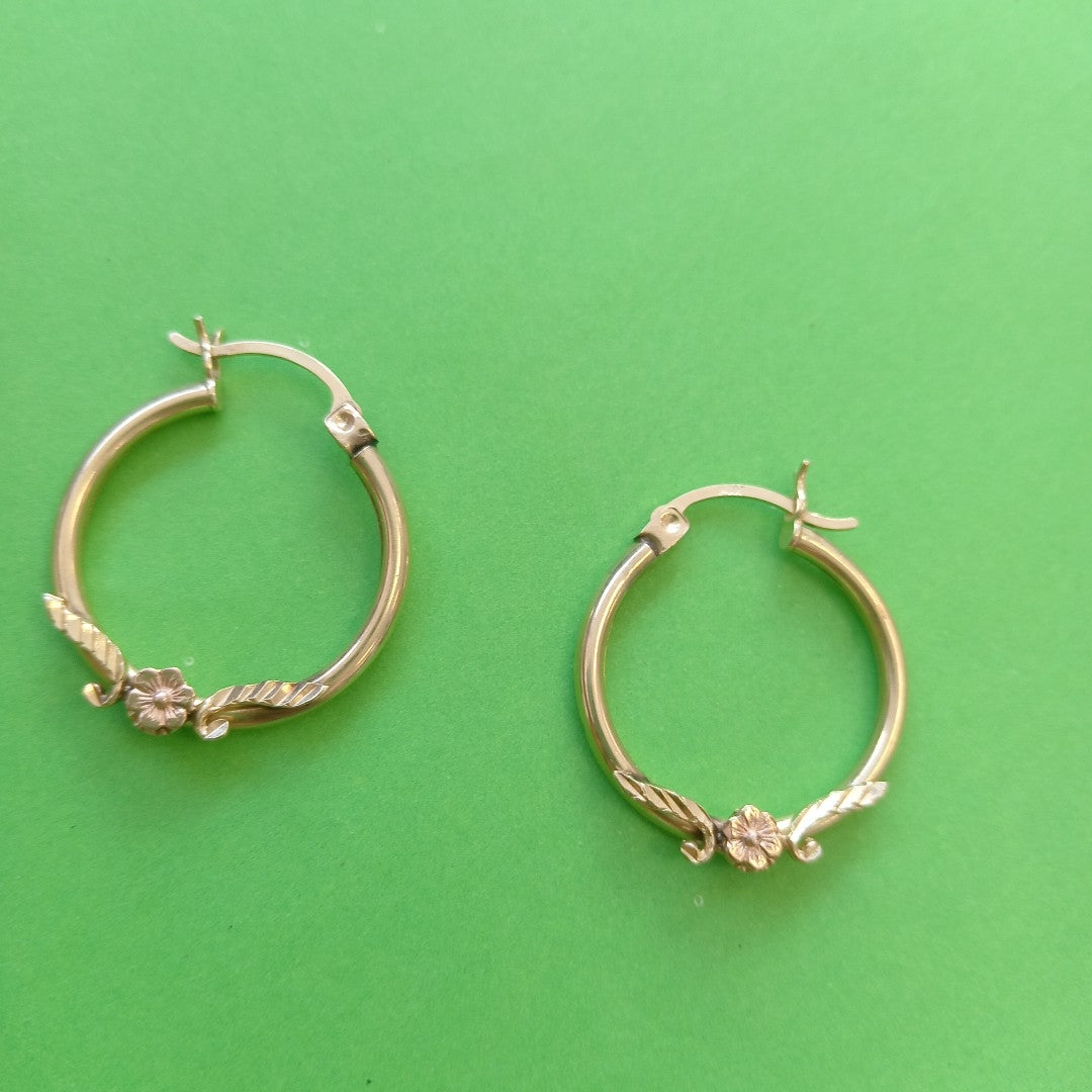 ARRACADAS PAR. ORO. 14 K 2.4 GRMS (SEMINUEVO)