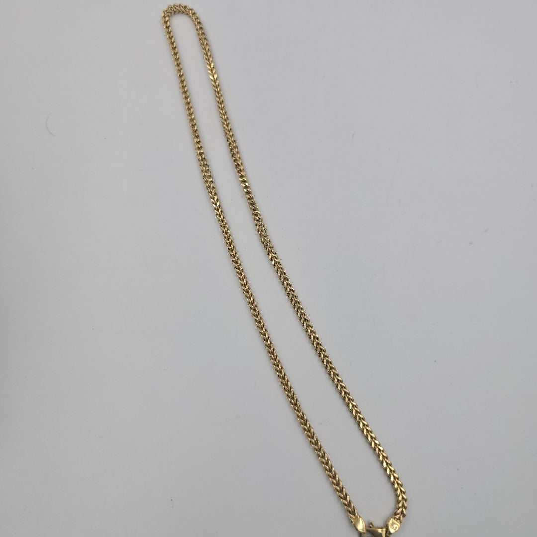 GARGANTILLA. ORO. 14 K 11.1 GRMS (SEMINUEVO)