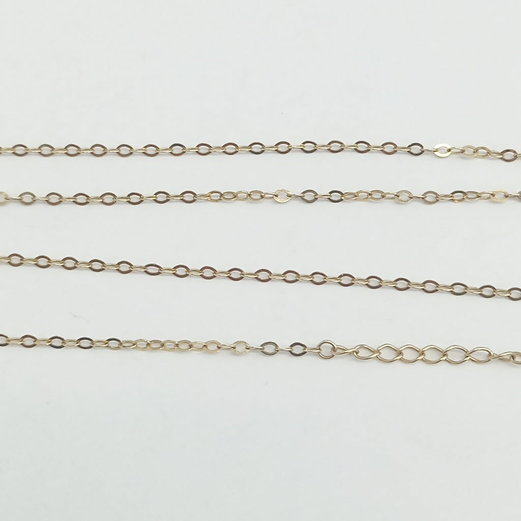 CADENA. ORO. 14 K 1.5 GRMS (SEMINUEVO)