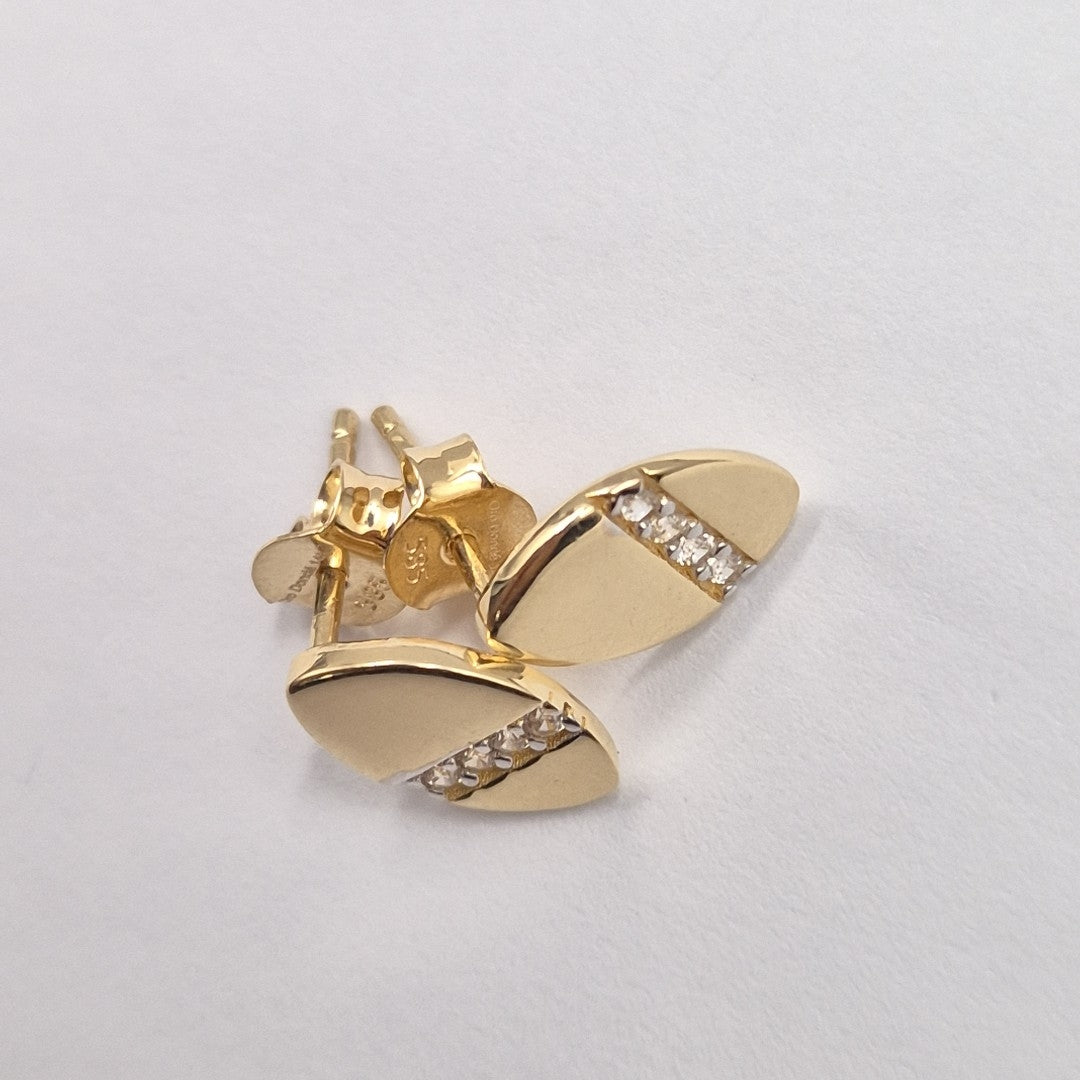 BROQUELES ORO 14K 1.4 (NUEVO)