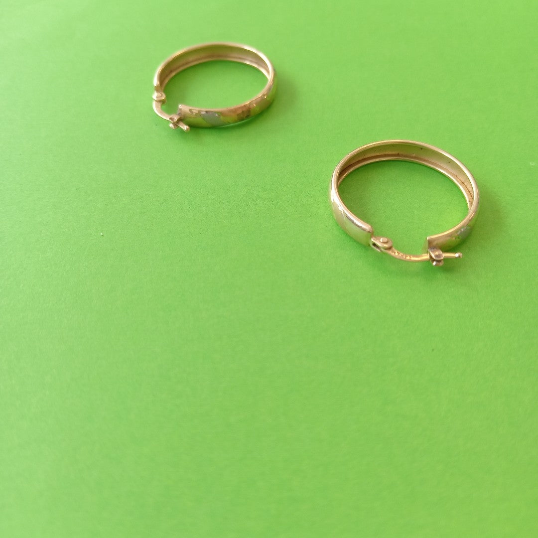 ARRACADAS PAR. ORO. 14 K 2.6 GRMS (SEMINUEVO)