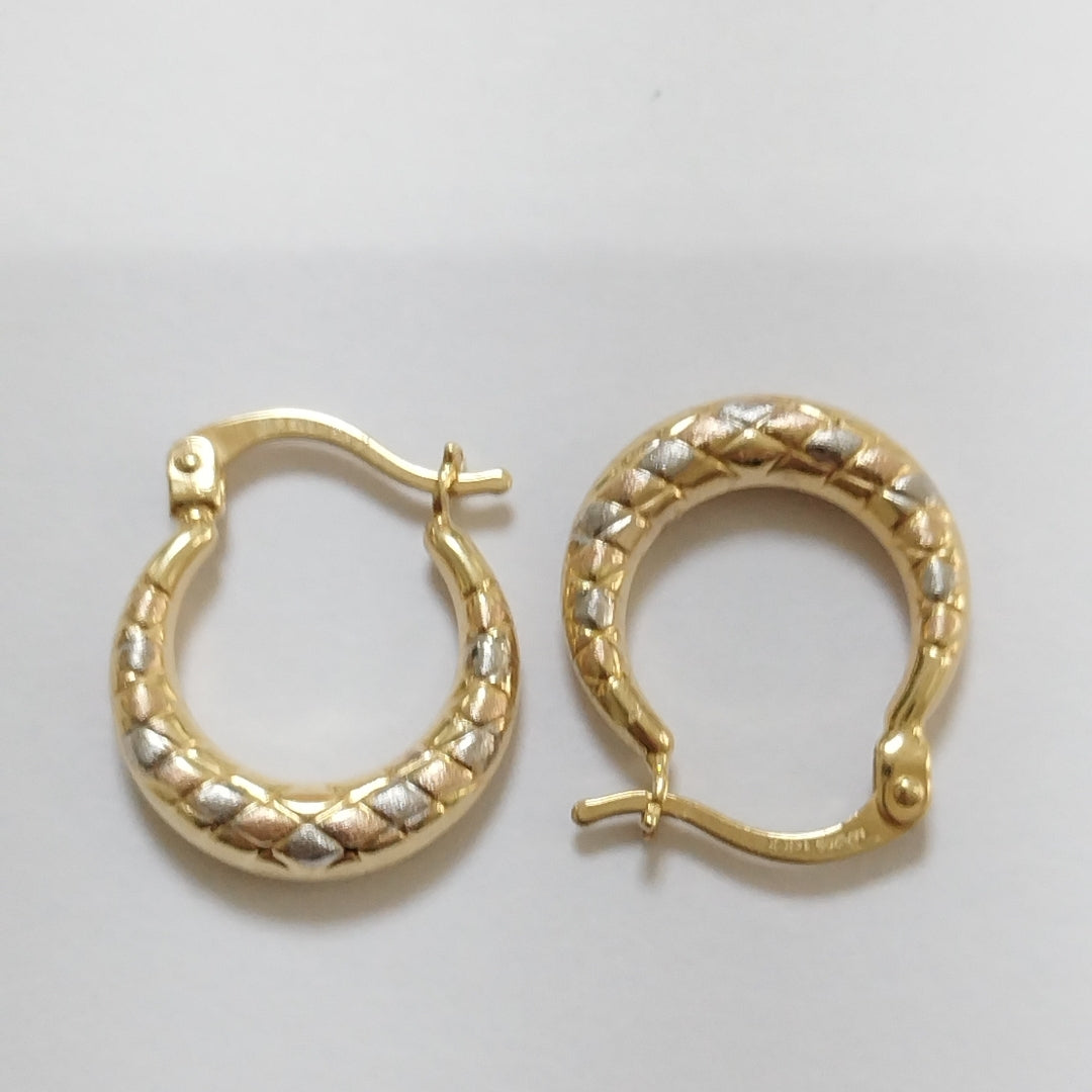 ARRACADAS ORO 14K 1.1 (NUEVO)
