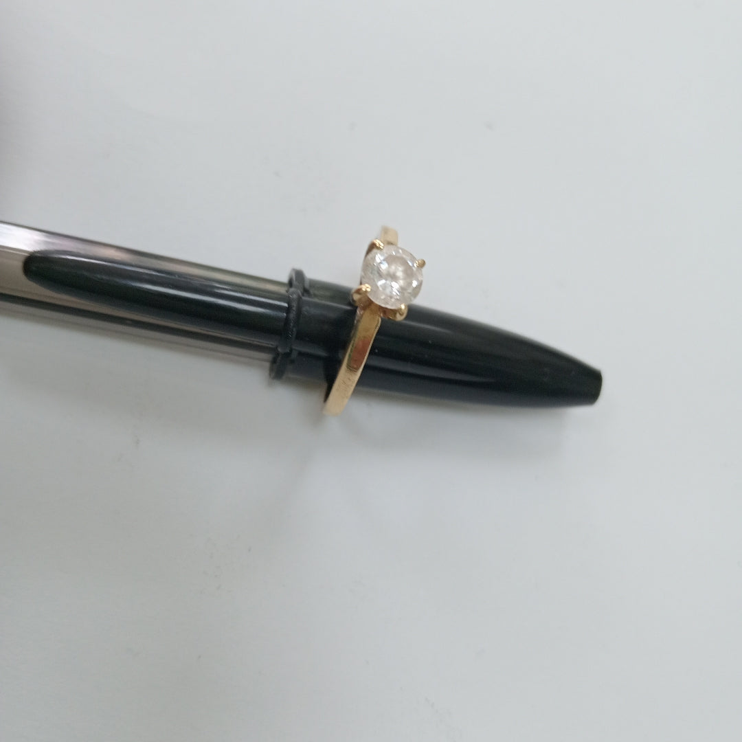 SOLITARIO ORO 14 K 2,30 GRMS (SEMINUEVO)
