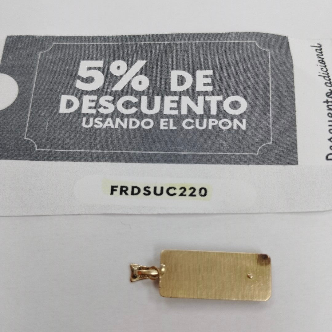 DIJE. ORO. 10 K 2.7 GRMS (SEMINUEVO)