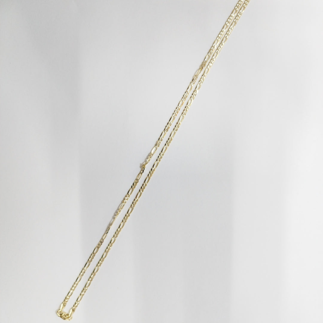 CADENAS CARTIER 3 1 DIAMANTADA ORO 14K 5.1 (NUEVO)
