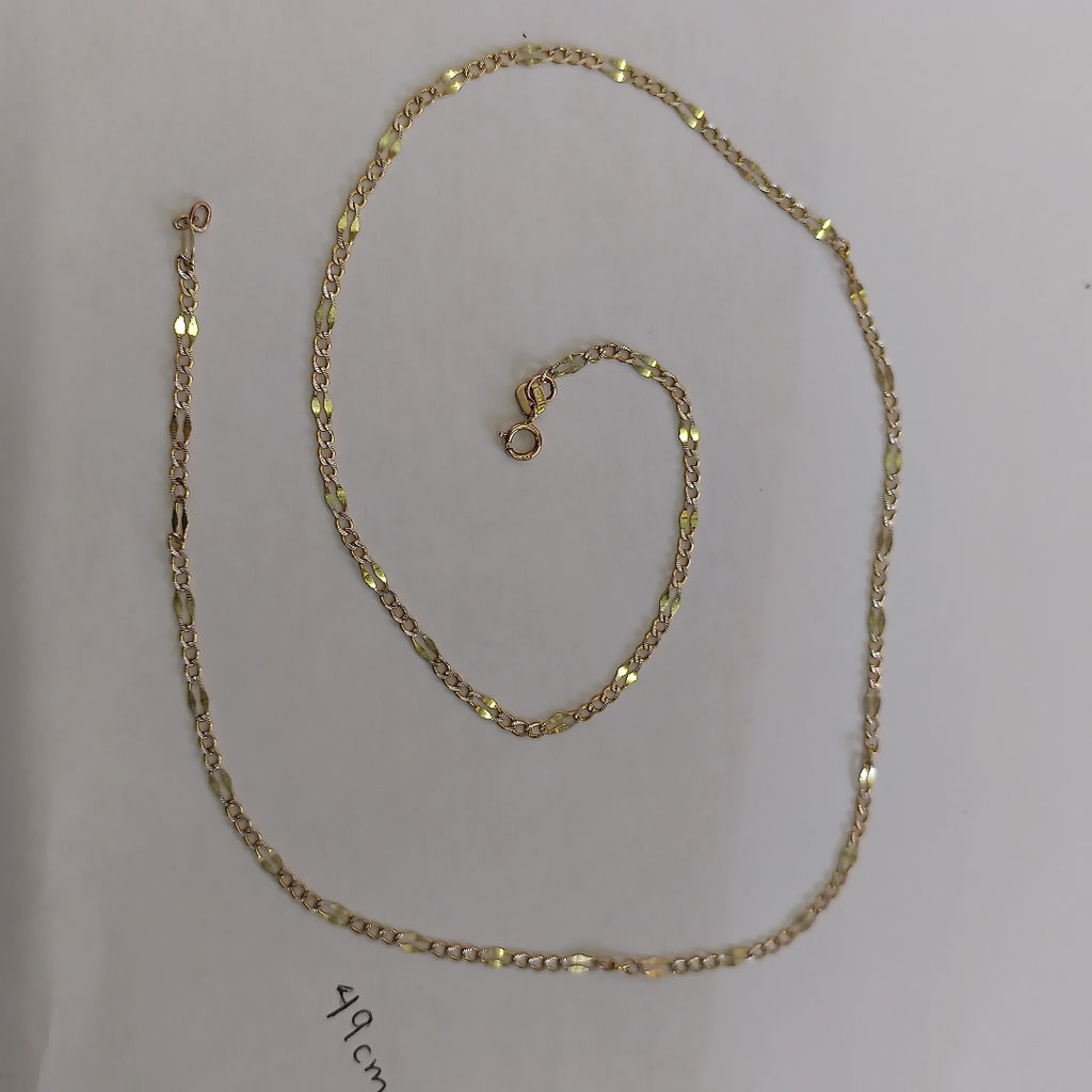 CADENA. ORO. 10 K 2.7 GRMS (SEMINUEVO)