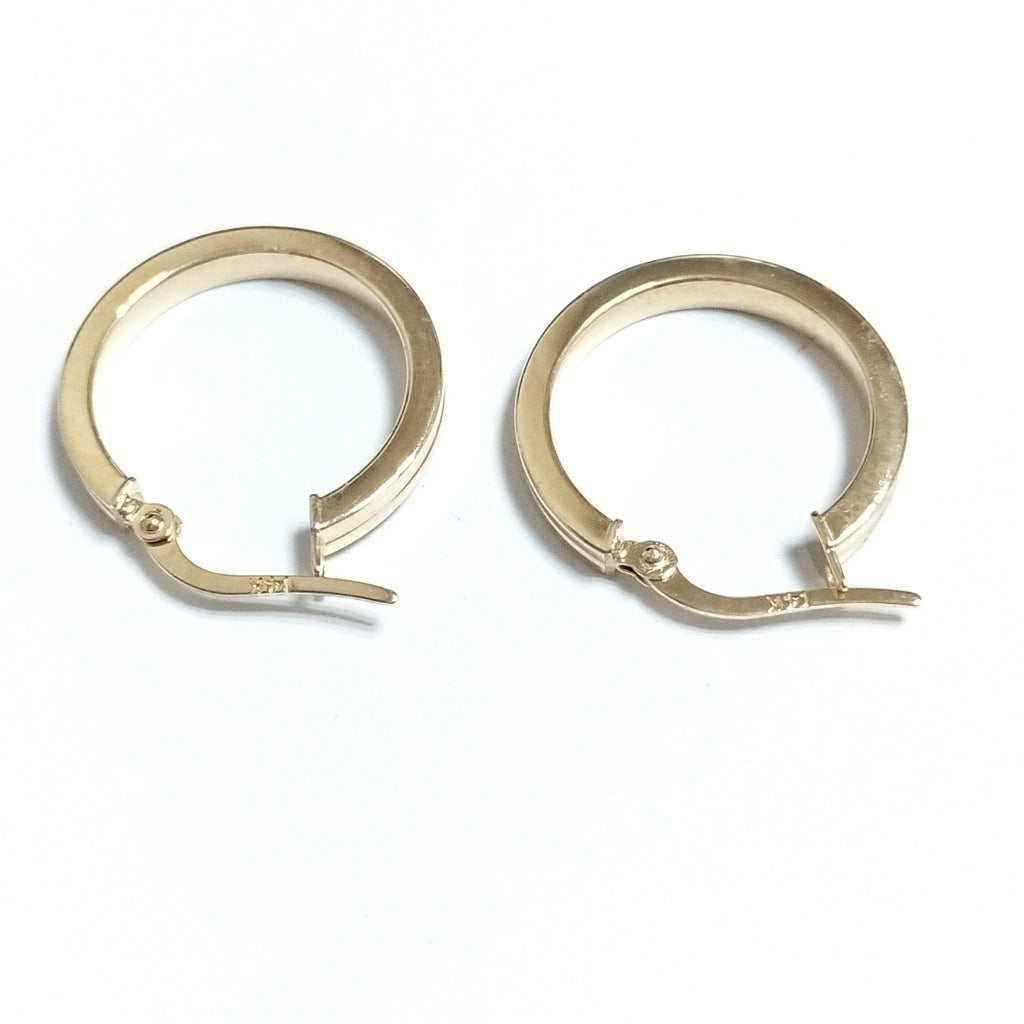ARRACADAS ORO 14K 1.5 (NUEVO)
