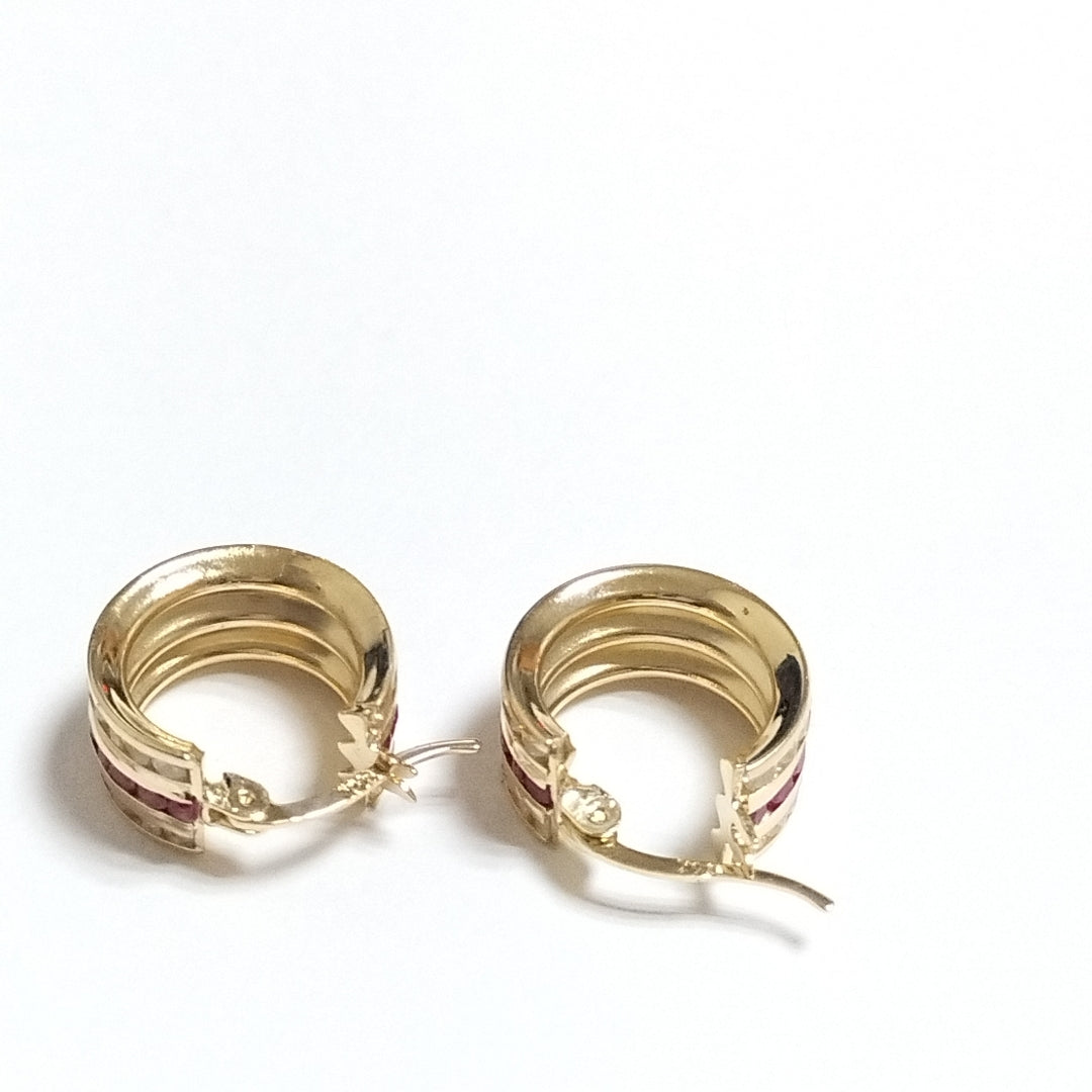 ARRACADAS ORO 14K 2.7 (NUEVO)