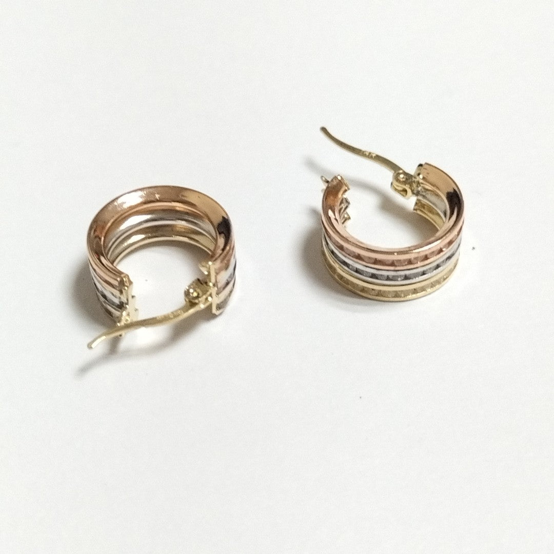 ARRACADAS ORO 14K 2.8 (NUEVO)