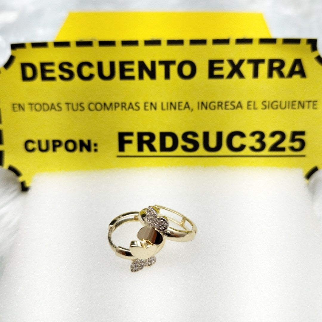 HUGGIES ORO 14K 2.5 (NUEVO)