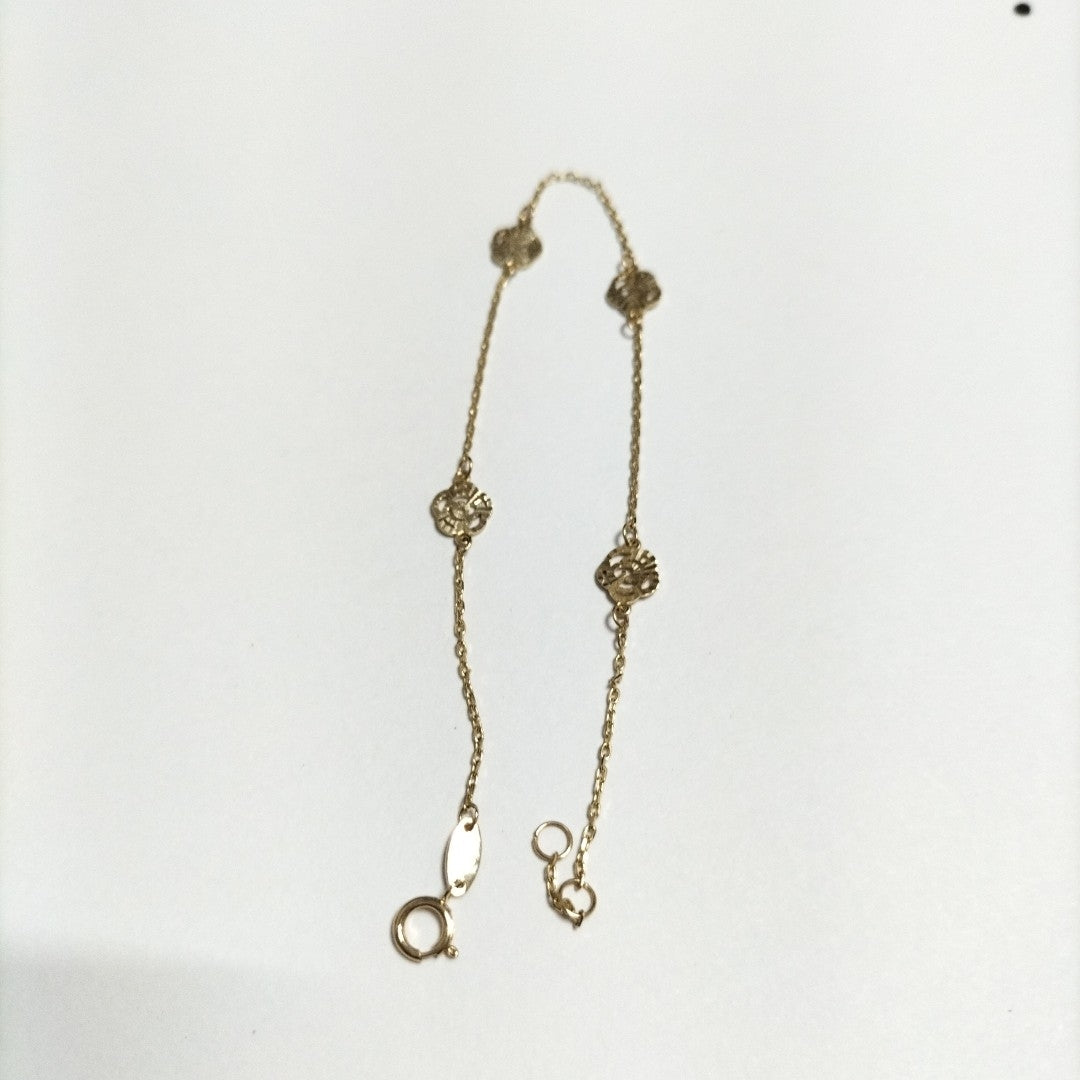 PULSERAS DAMA ORO 14K 1.2 (NUEVO)