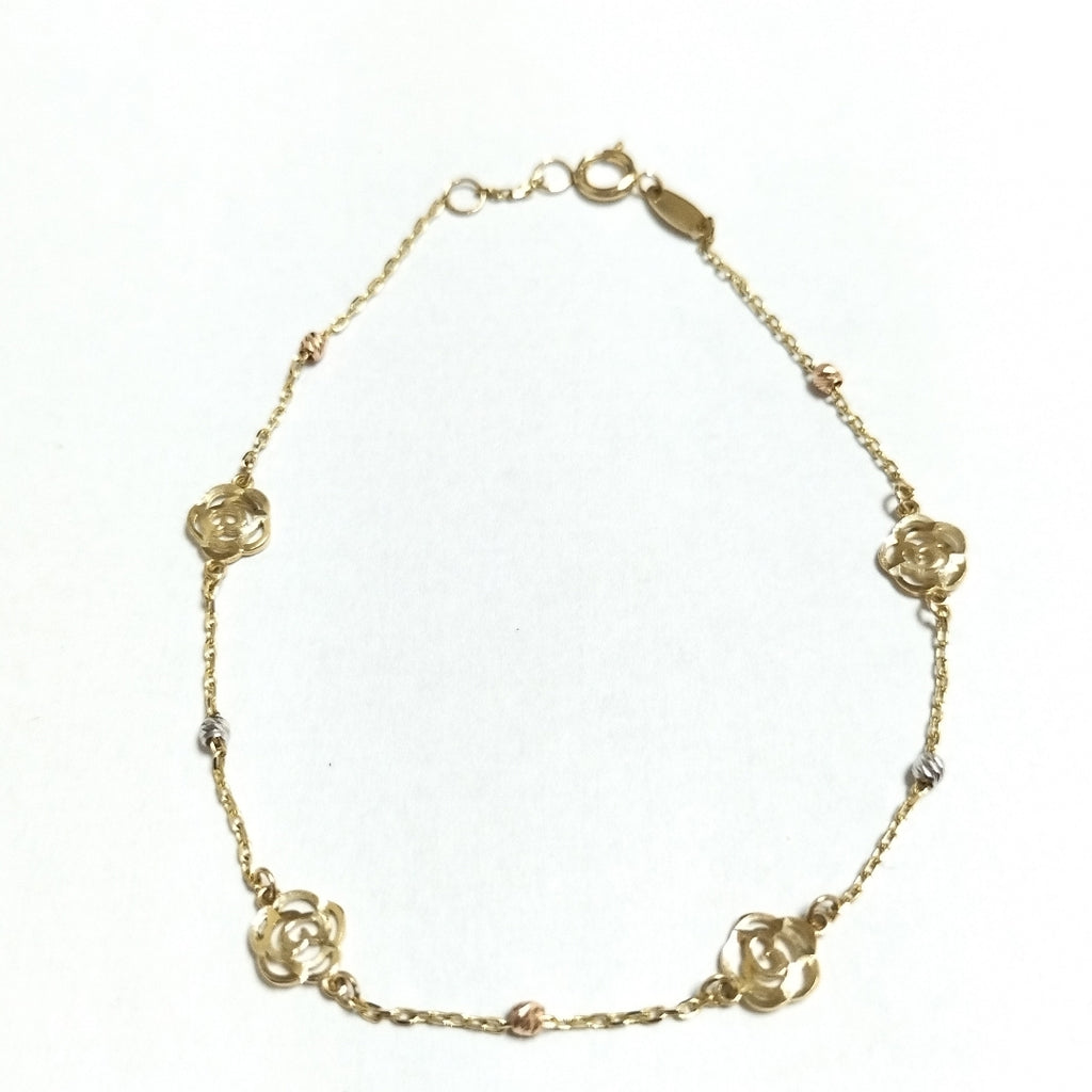 PULSERAS DAMA ORO 14K 1.3 (NUEVO)