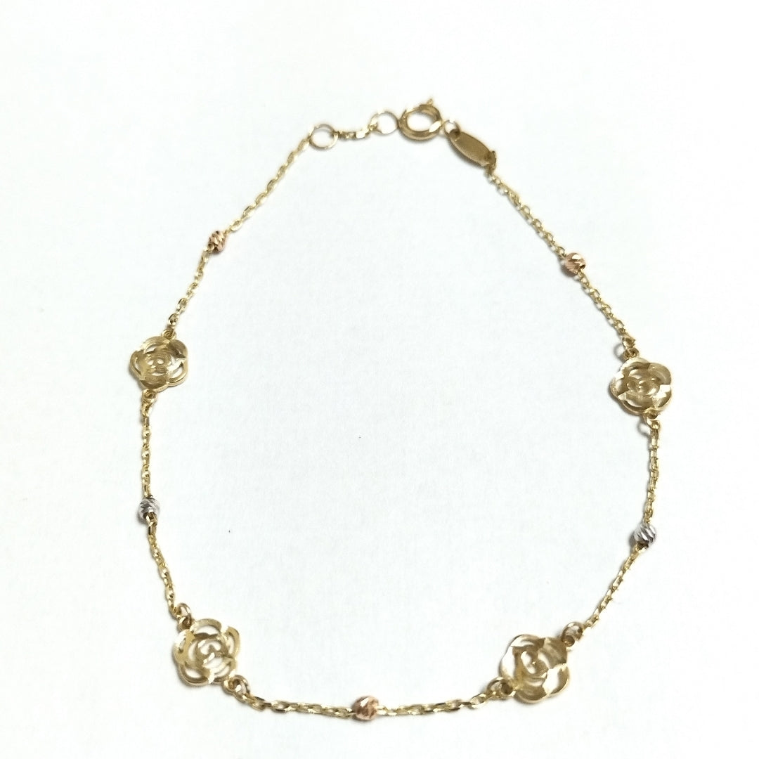 PULSERAS DAMA ORO 14K 1.3 (NUEVO)