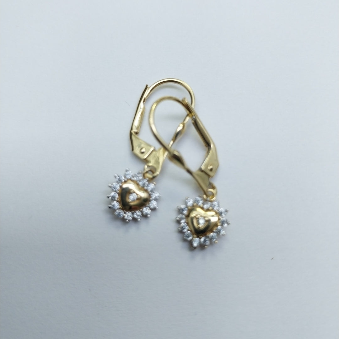 BROQUELES ORO 14K 2.1 (NUEVO)