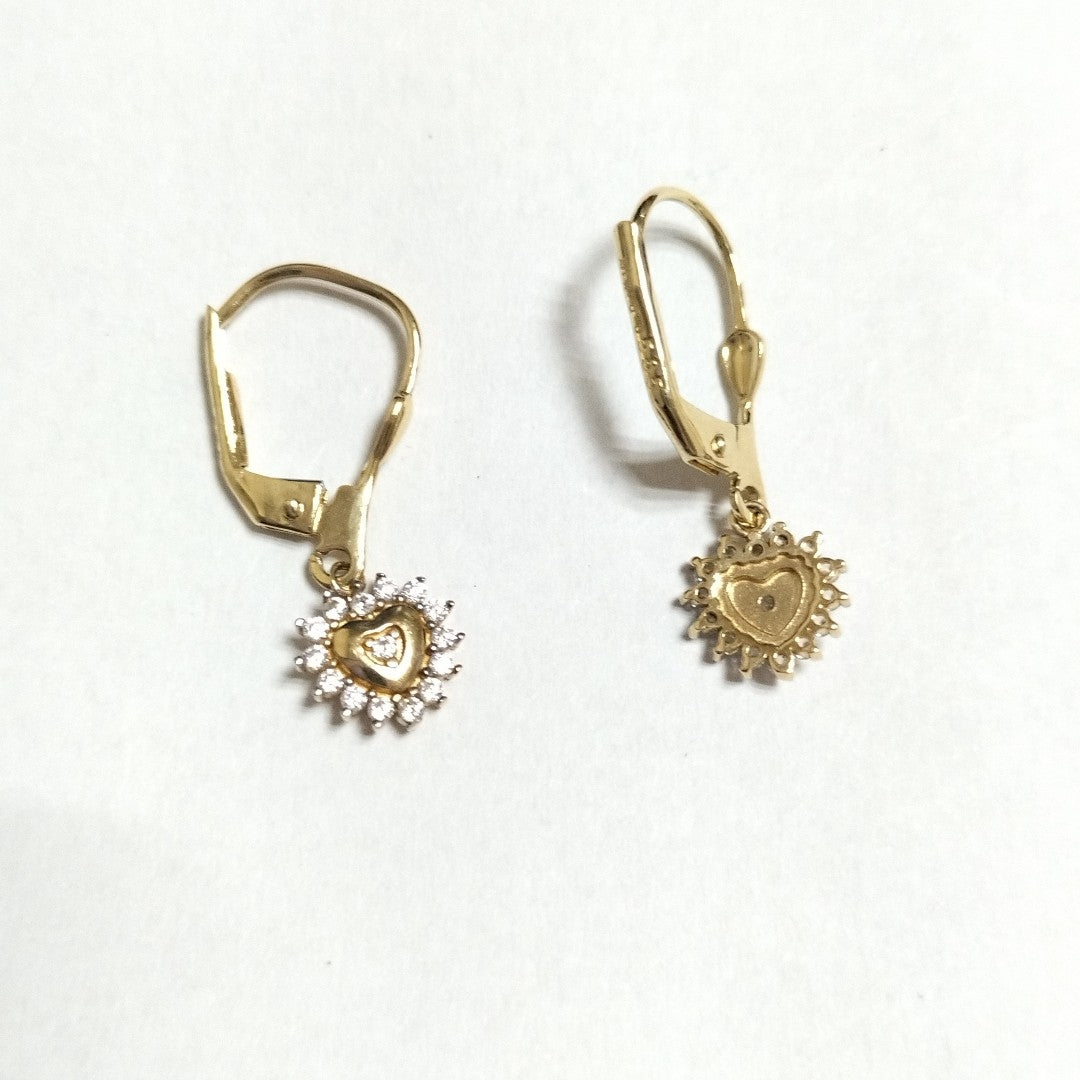 BROQUELES ORO 14K 2.1 (NUEVO)