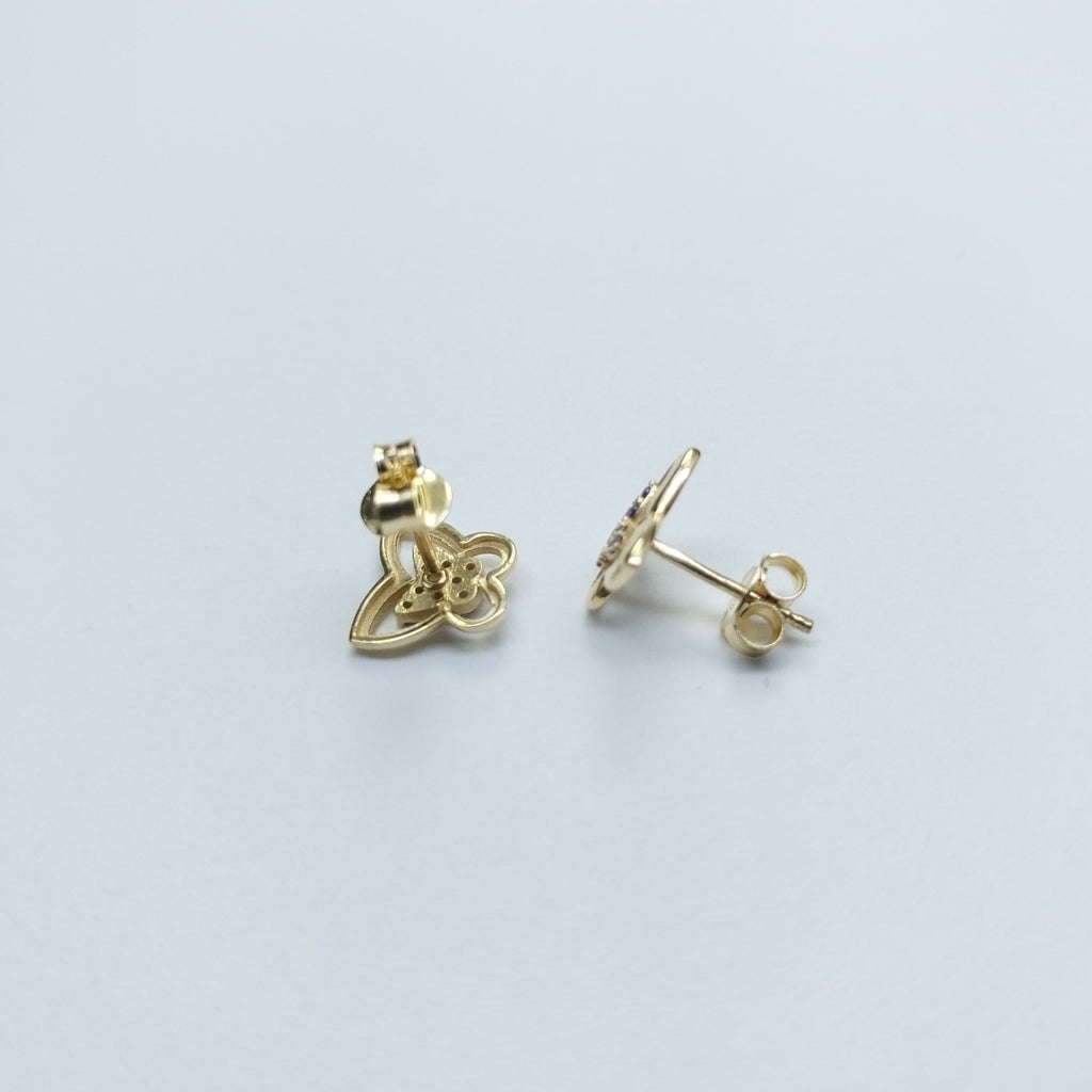 BROQUELES ORO 14K 1.5 (NUEVO)