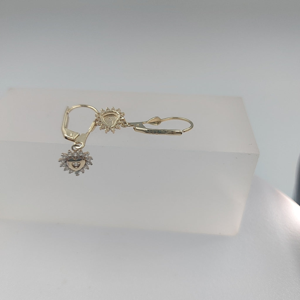 BROQUELES ORO 14K 2.1 (NUEVO)