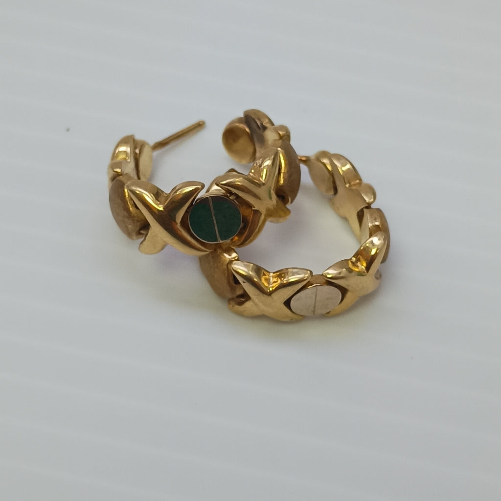 ARRACADAS PAR. ORO. 14 K 7.7 GRMS (SEMINUEVO)