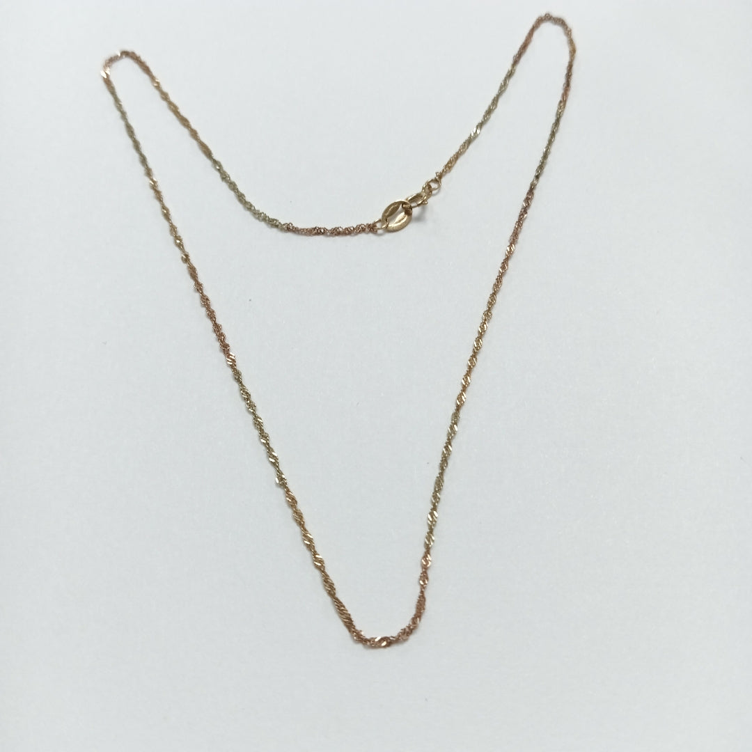 CADENA ORO 8 K 0,70 GRMS (SEMINUEVO)