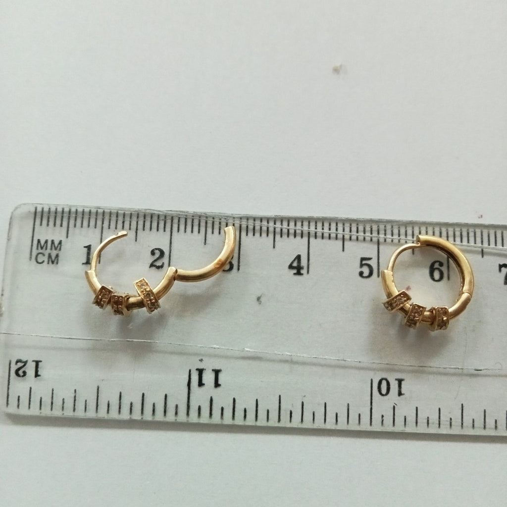 ARRACADAS PAR. ORO. 14 K 2.2 GRMS (SEMINUEVO)