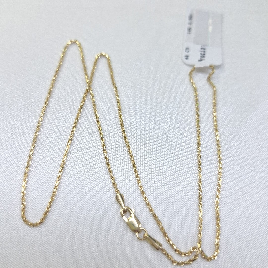 CADENAS TORSAL ORO 14K 2.9 (NUEVO)